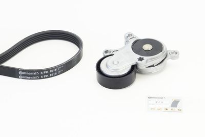 Ķīļrievu siksnu komplekts CONTINENTAL CTAM 5PK1515K1