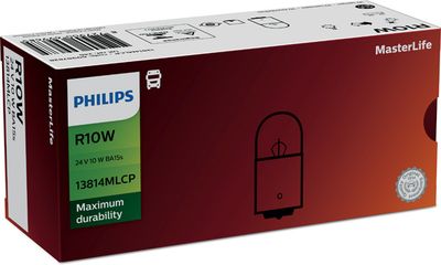 Kvēlspuldze, Numura apgaismojuma lukturis PHILIPS 13814MLCP