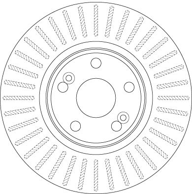 Тормозной диск TRW DF6233S