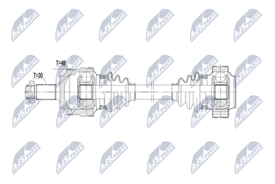 Приводной вал NTY NPW-BM-225