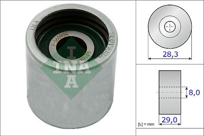 Parazīt-/Vadrullītis, Zobsiksna Schaeffler INA 532 0522 10