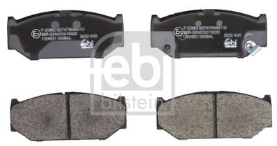Bremžu uzliku kompl., Disku bremzes FEBI BILSTEIN 1004621