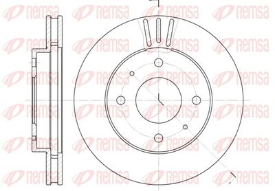 Тормозной диск REMSA 6394.11