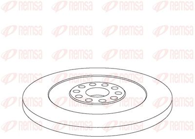 Bremžu diski REMSA NCA1032.10