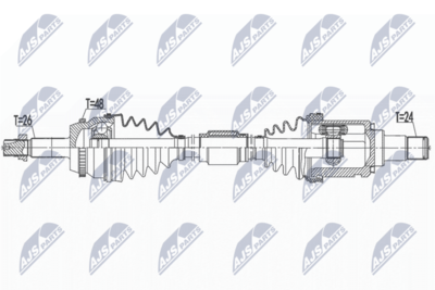 Приводной вал NTY NPW-TY-172