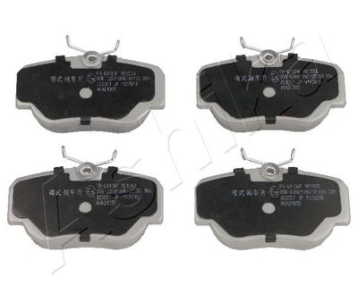 Комплект тормозных колодок, дисковый тормоз ASHIKA 50-00-0413