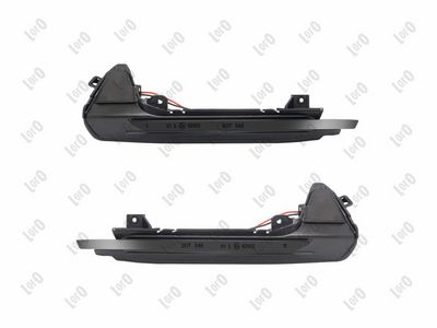 Pagriezienu signāla lukturu komplekts ABAKUS L03-140-008LED-D