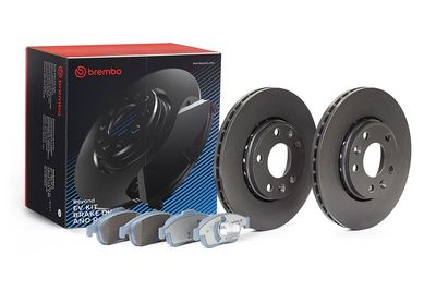 Комплект тормозов, дисковый тормозной механизм BREMBO KT 08 039