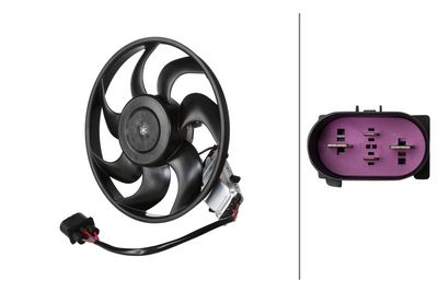 Вентилятор, охлаждение двигателя HELLA 8EW 366 420-531