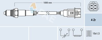 Лямбда-зонд FAE 77605