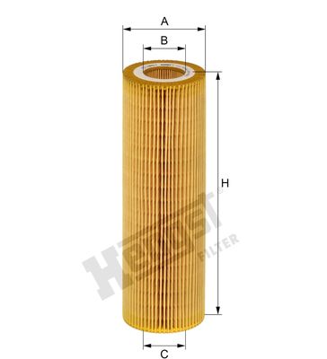 Eļļas filtrs HENGST FILTER E123H01 D194