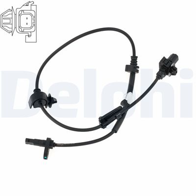 Датчик, частота вращения колеса DELPHI SS21203-12B1