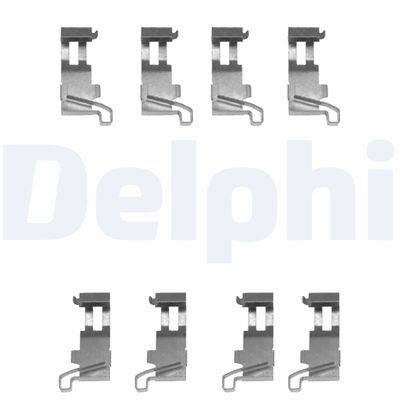 Piederumu komplekts, Disku bremžu uzlikas DELPHI LX0361