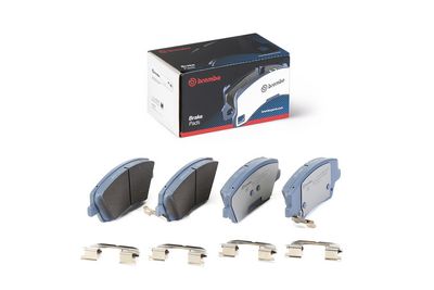 Bremžu uzliku kompl., Disku bremzes BREMBO P 30 107E