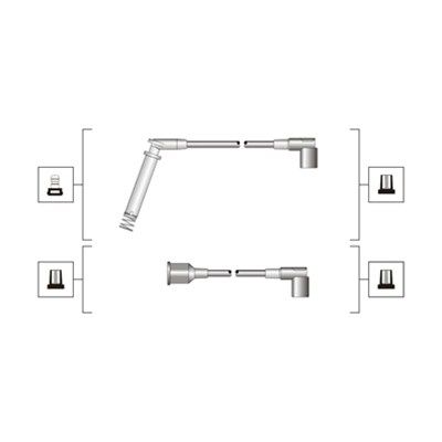 Augstsprieguma vadu komplekts MAGNETI MARELLI 941319170045