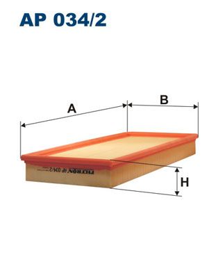 Gaisa filtrs FILTRON AP 034/2