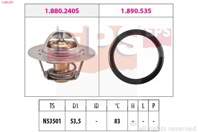 Термостат, охлаждающая жидкость EPS 1.880.293