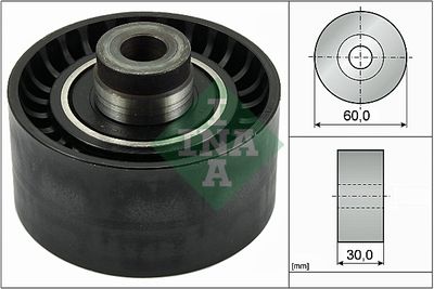 Паразитный / Ведущий ролик, зубчатый ремень Schaeffler INA 532 0345 10