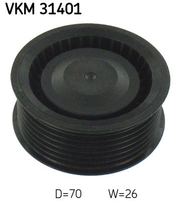 Parazīt-/Vadrullītis, Ķīļrievu siksna SKF VKM 31401