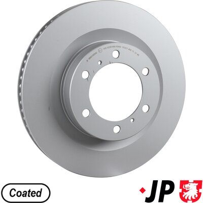 Тормозной диск JP GROUP 4863105500