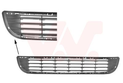 Ventilatora reste, Bampers VAN WEZEL 0905590