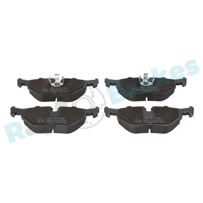 Bremžu uzliku kompl., Disku bremzes RAP BRAKES R-P1489