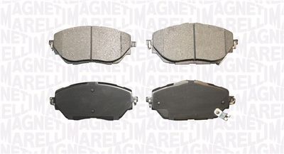 Bremžu uzliku kompl., Disku bremzes MAGNETI MARELLI 363916061139