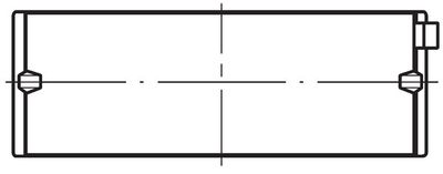 Подшипник коленвала MAHLE 037 HL 21040 050