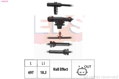Devējs, Riteņu griešanās ātrums EPS 1.960.230
