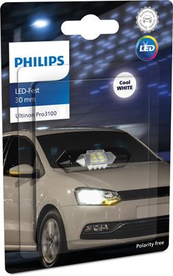 Kvēlspuldze, Numura apgaismojuma lukturis PHILIPS 11860CU31B1