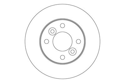 TRW TARCZE HAMULCOWE TRW DF3989