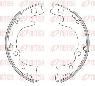Тормозные колодки REMSA 4496.00