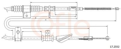 Trose, Stāvbremžu sistēma COFLE 92.17.2552