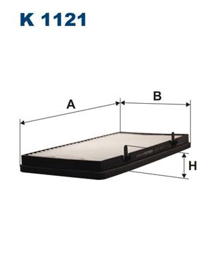 Фильтр, воздух во внутренном пространстве FILTRON K 1121