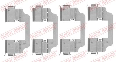 Piederumu komplekts, Disku bremžu uzlikas QUICK BRAKE 109-0153