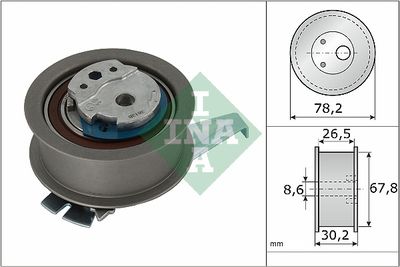 Натяжной ролик, ремень ГРМ Schaeffler INA 531 0962 10