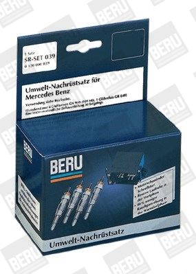 Papildinājuma komplekts, Ātrās palaišanas kvēlsveču sistēma BorgWarner (BERU) SR039