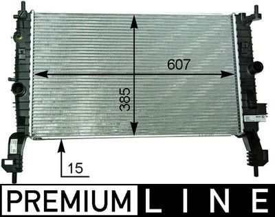 Radiators, Motora dzesēšanas sistēma MAHLE CR 2120 000P