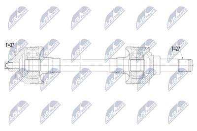 Приводной вал NTY NPW-BM-241