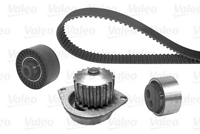 Водяной насос + комплект зубчатого ремня VALEO 614656