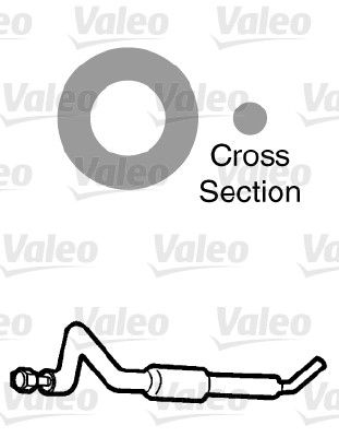 Blīve, Dzesēšanas sķidruma cauruļvads VALEO 509760