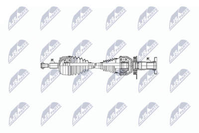 Приводной вал NTY NPW-VW-047