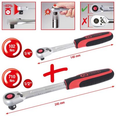 KS TOOLS 9200002 Uzgriežņu atslēgu komplekts