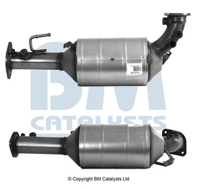 Nosēdumu-/Daļiņu filtrs, Izplūdes gāzu sistēma BM CATALYSTS BM11074P