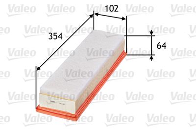 Gaisa filtrs VALEO 585311