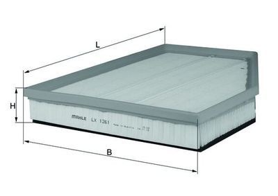 Воздушный фильтр MAHLE LX 1261