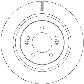 Тормозной диск TRW DF6959