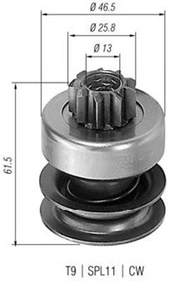 Zobrats, Starteris MAGNETI MARELLI 940113020112