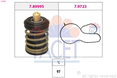 Termostats, Dzesēšanas šķidrums FACET 7.8999