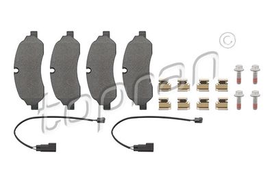 Комплект тормозных колодок, дисковый тормоз TOPRAN 305 082